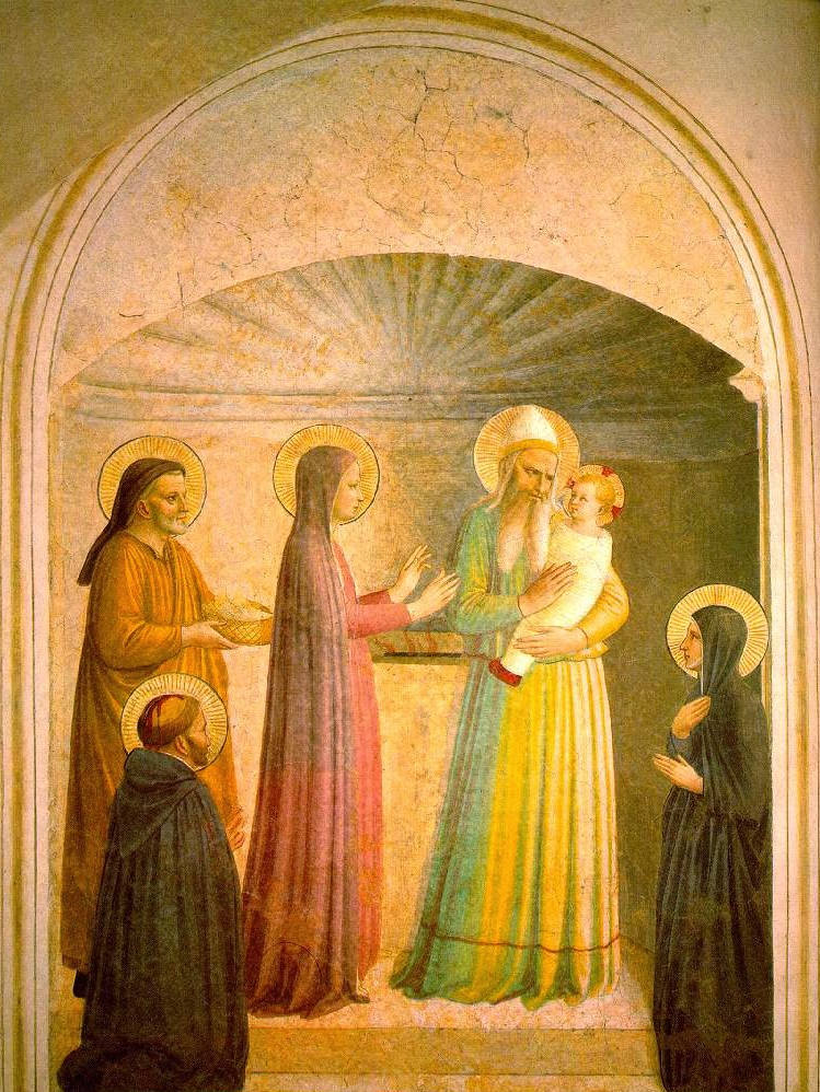 Fra Angelico „Presentation in the Temple”